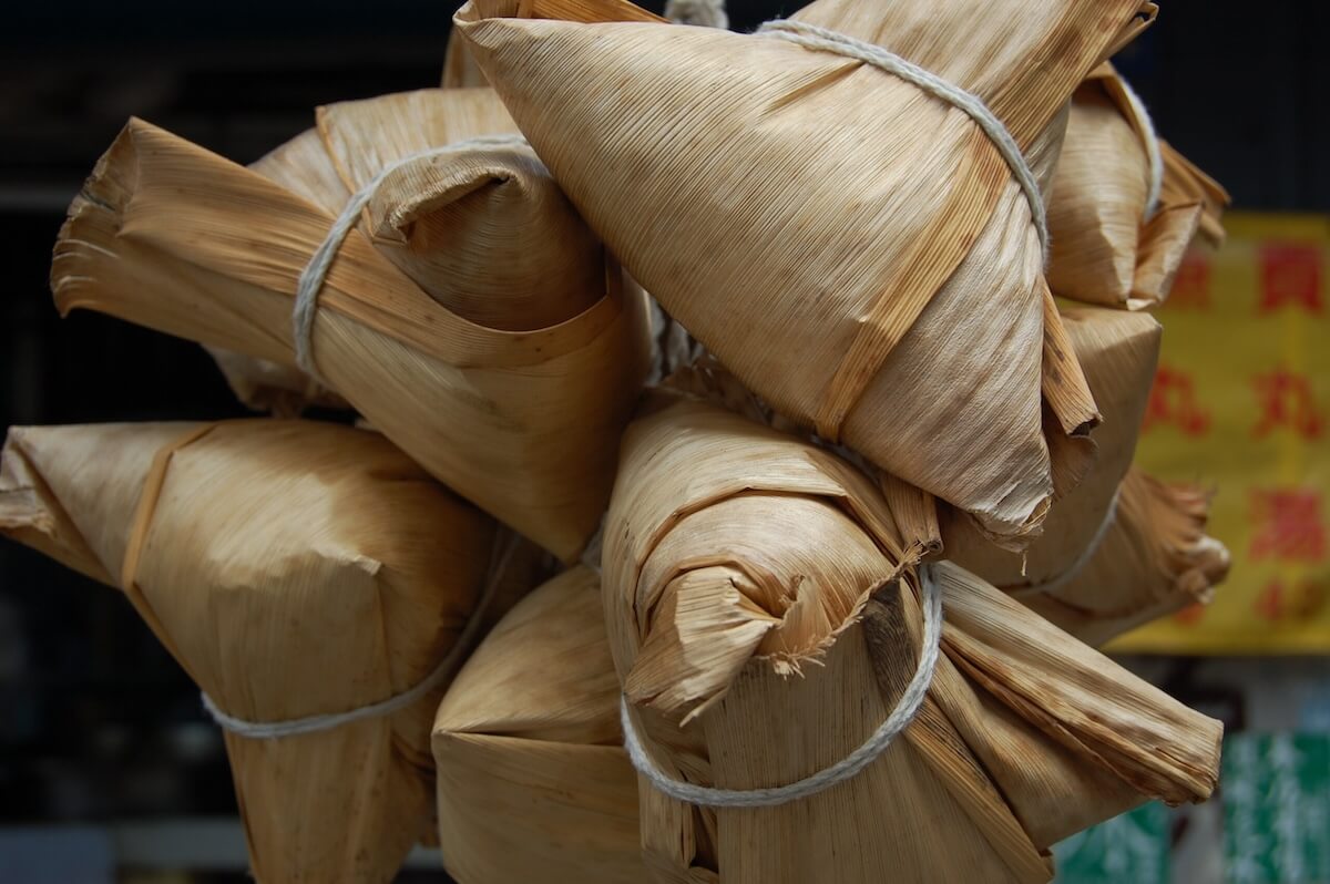 Wrapping Zongzi